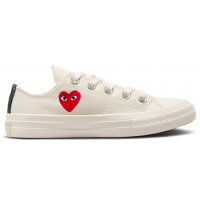 Кеды Converse Comme des Garçons Play x Chuck 70 Low Single Heart Milk
