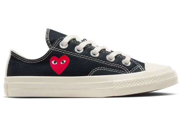 Кеды Converse Comme des Garçons Play x Chuck 70 Low Single Heart Black
