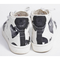 Кеды Converse Comme des Garçons Play Pro Hi White Black