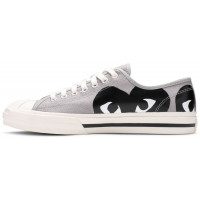 Кеды Converse Comme des Garçons Play x Jack Purcell Drizzle Black