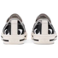 Кеды Converse Comme des Garçons Play x Jack Purcell Drizzle Black