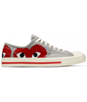 Кеды Converse Comme des Garçons Play x Jack Purcell Drizzle Red