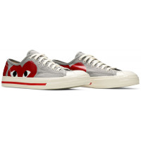 Кеды Converse Comme des Garçons Play x Jack Purcell Drizzle Red