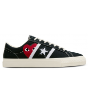 Кеды Converse Comme des Garçons Play x One Star Academy Pro Black Egret