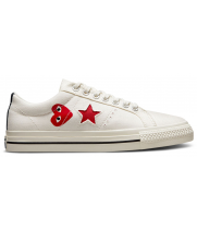 Кеды Converse Comme des Garçons Play x One Star Cloud Dancer