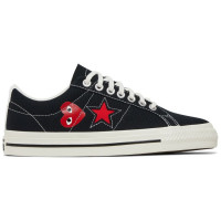 Кеды Converse Comme des Garçons Play x One Star Black White