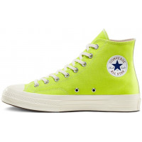Кеды Converse Comme des Garçons Play x Chuck 70 High Bright Green