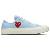 Кеды Converse Comme des Garçons Play x Chuck 70 Low Bright Blue