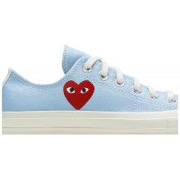 Кеды Converse Comme des Garçons Play x Chuck 70 Low Bright Blue