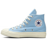 Кеды Converse Comme des Garçons Play x Chuck 70 High Bright Blue