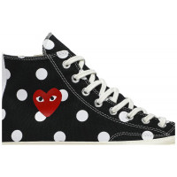 Кеды Converse Comme des Garçons x Chuck Taylor All Star 70 Hi Black Polka Dot
