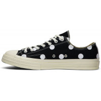 Кеды Converse Comme des Garçons x Chuck Taylor All Star 70 Low Black Polka Dot