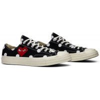 Кеды Converse Comme des Garçons x Chuck Taylor All Star 70 Low Black Polka Dot
