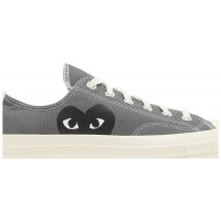 Кеды Converse Comme des Garçons Play x Chuck 70 Low Steel Gray