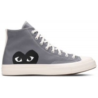 Кеды Converse Comme des Garçons Play x Chuck 70 High Steel Gray