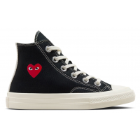 Кеды Converse Comme des Garçons Play x Chuck 70 High Single Heart Black