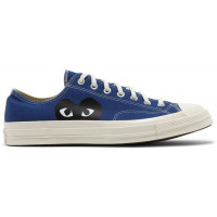 Кеды Converse Comme des Garçons Play x Chuck 70 Low Blue Quartz