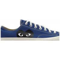 Кеды Converse Comme des Garçons Play x Chuck 70 Low Blue Quartz