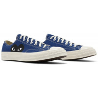 Кеды Converse Comme des Garçons Play x Chuck 70 Low Blue Quartz