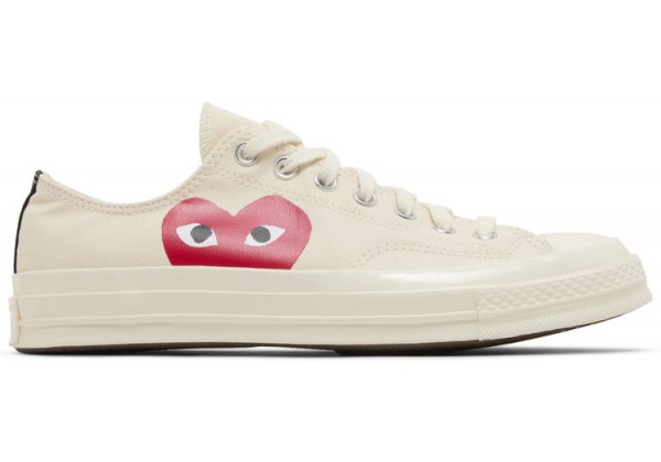 Кеды Converse Comme des Garçons Play x Chuck 70 Low Milk