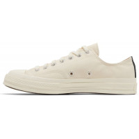 Кеды Converse Comme des Garçons Play x Chuck 70 Low Milk