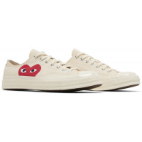 Кеды Converse Comme des Garçons Play x Chuck 70 Low Milk