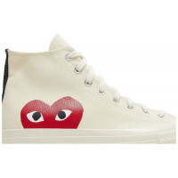 Кеды Converse Comme des Garçons Play x Chuck 70 High Milk