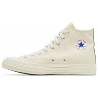 Кеды Converse Comme des Garçons Play x Chuck 70 High Milk
