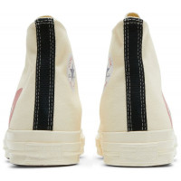 Кеды Converse Comme des Garçons Play x Chuck 70 High Milk