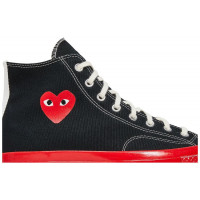 Кеды Converse Comme des Garçons Play x Chuck 70 High Black Red