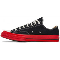Кеды Converse Comme des Garçons Play x Chuck 70 Low Black Red